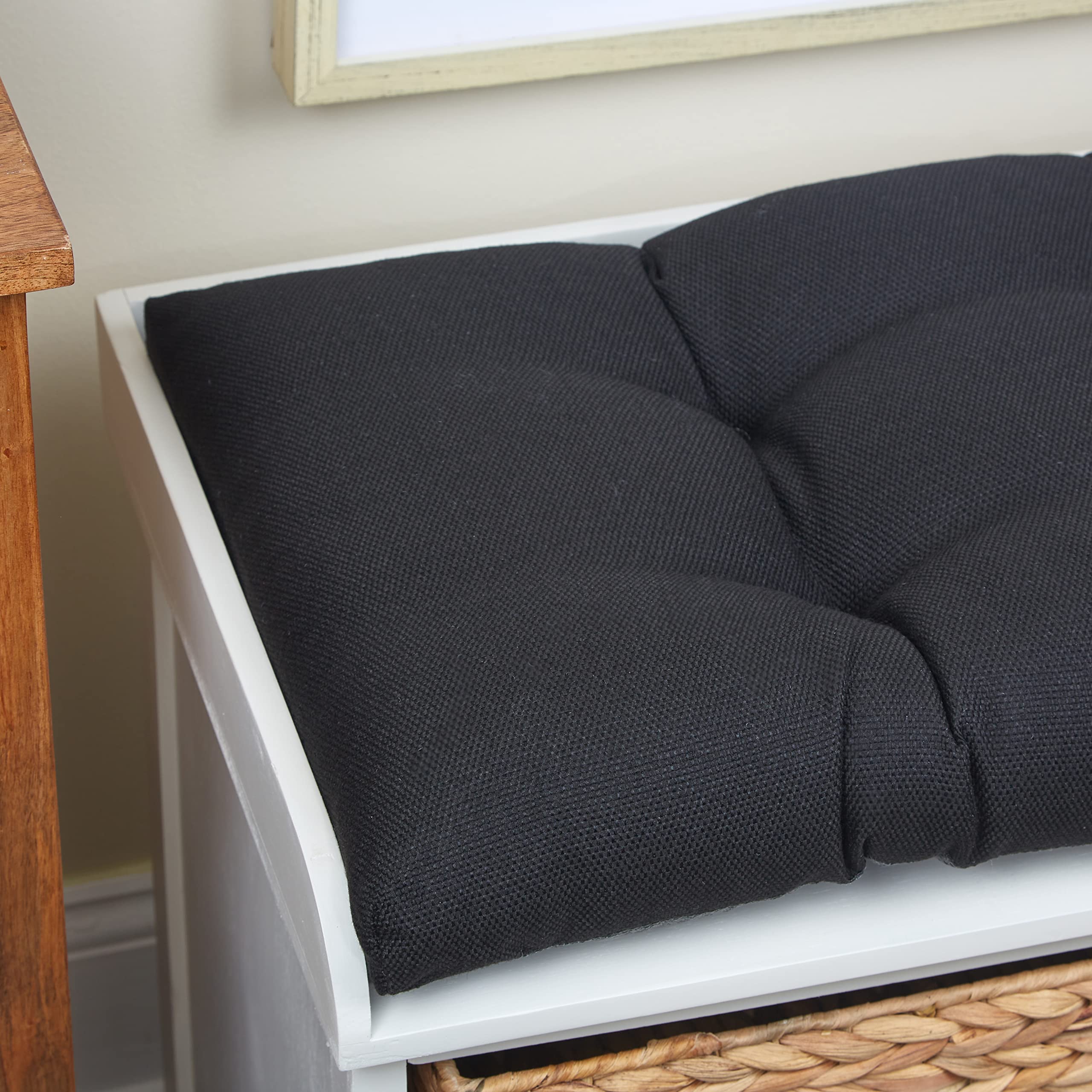 Amazon.com: Klear Vu The Gripper Non-Slip Tufted Bench Cushion for